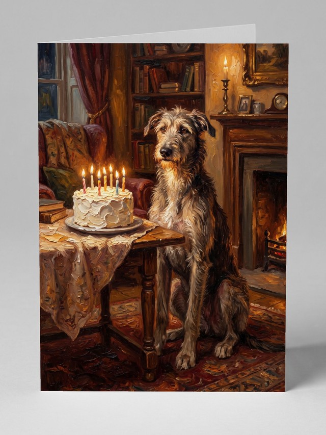Birthday Cake Table greeting card