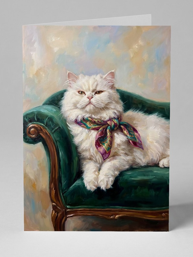 Fainting Couch greeting card