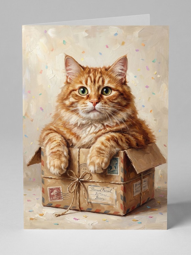 Parcel Post greeting card