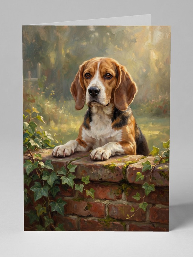 Over the Wall greeting card