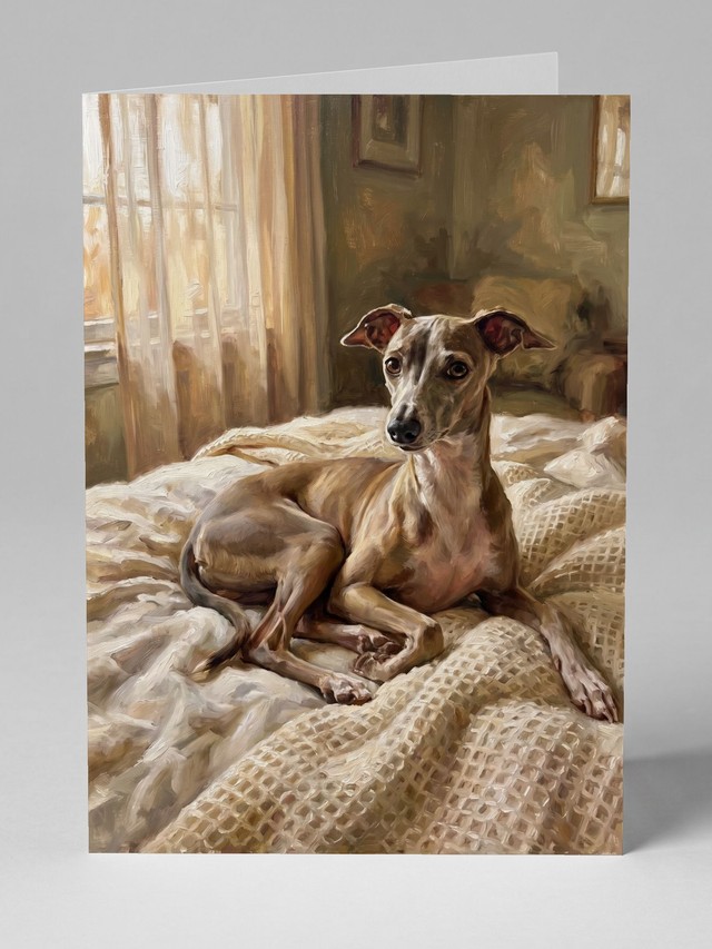 Linen Sheets greeting card