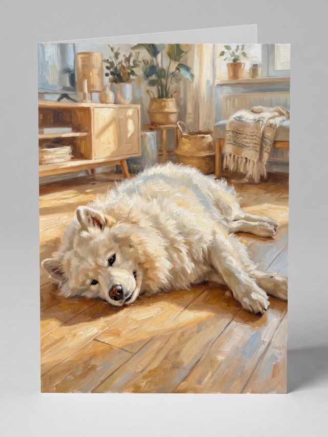 Sunbeam greeting card