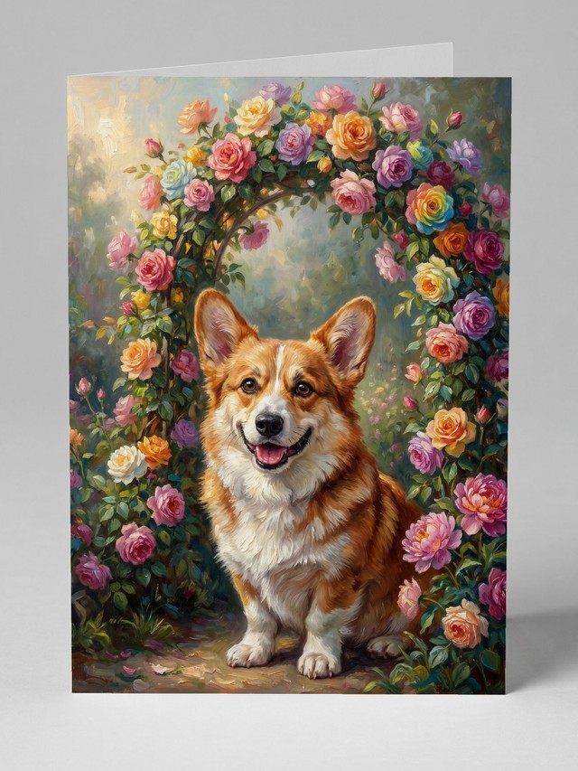 Garden Arch greeting card