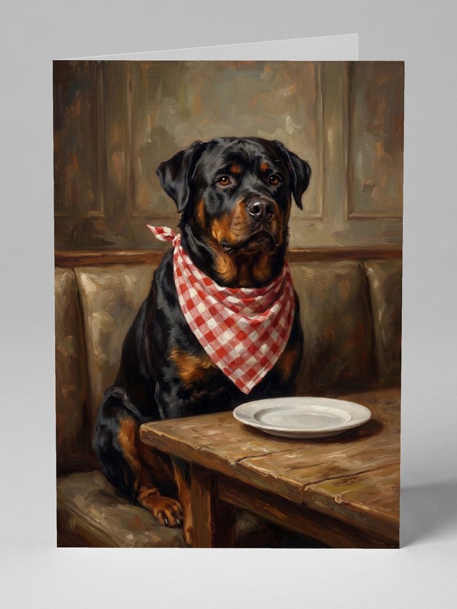 Steak Night greeting card
