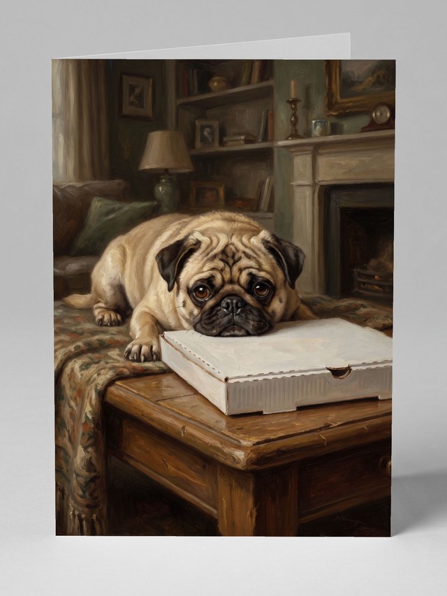 Pizza Lover greeting card