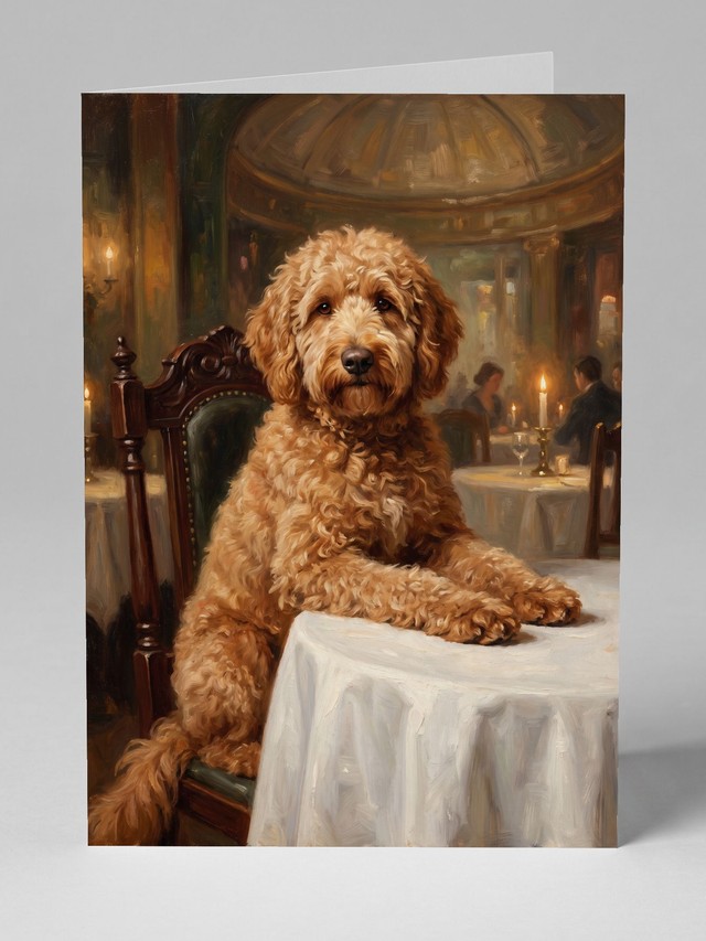 At the Table greeting card