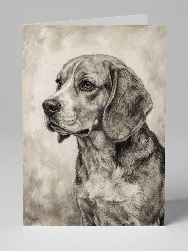 Pencil Sketch greeting card