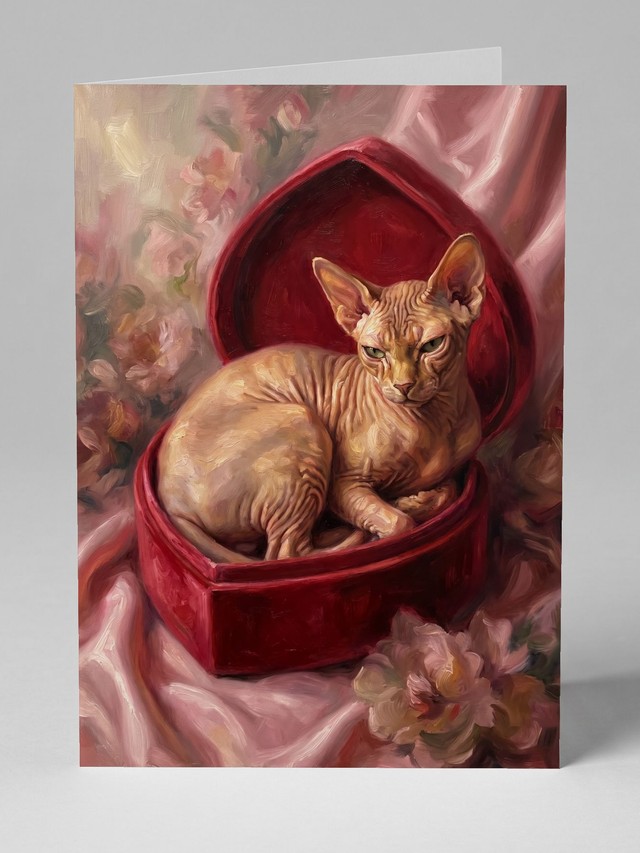 Valentines greeting card