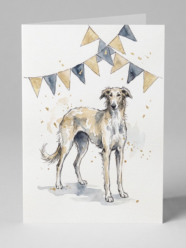 Celebration Garland greeting card