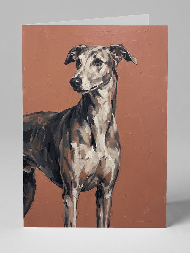 Modern Portrait greeting card