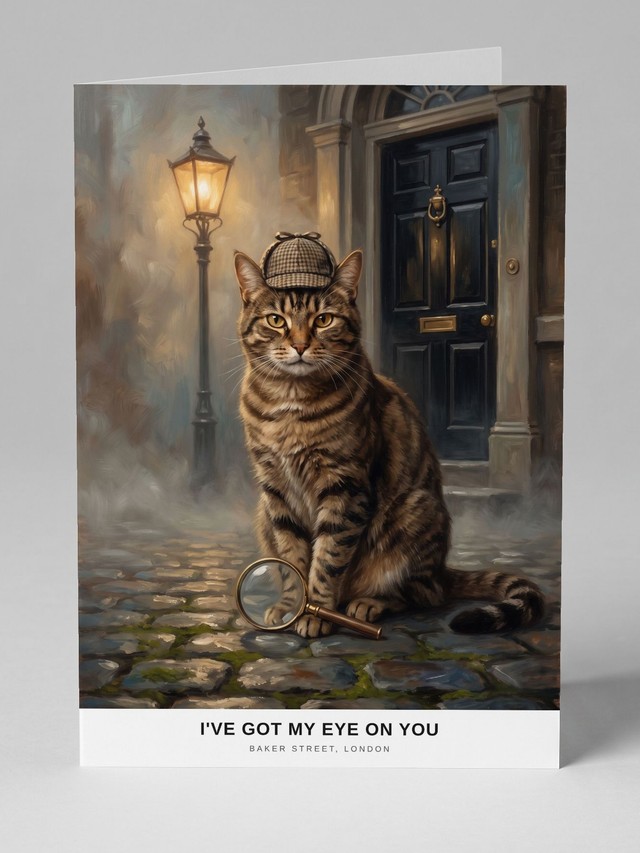 Baker Street greeting card