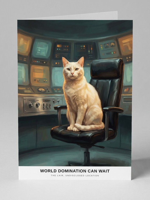 The Lair greeting card