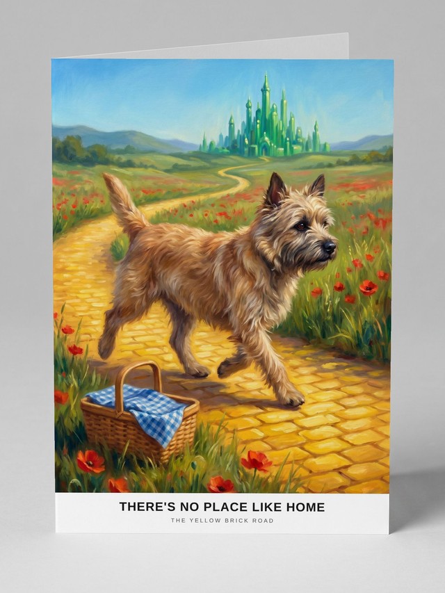 The Yellow Brick Road greeting card