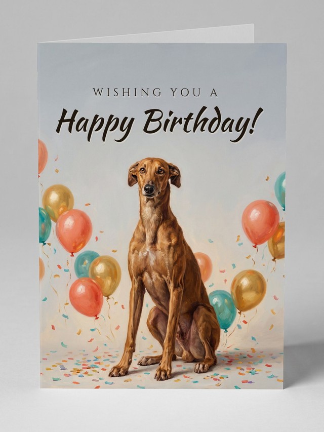 Balloon Wishes greeting card