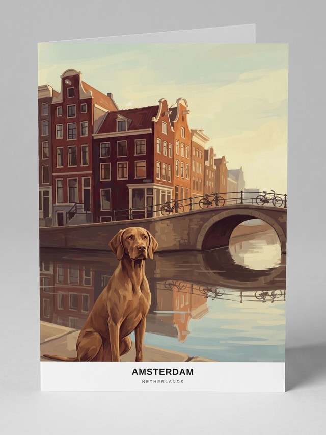 Amsterdam greeting card