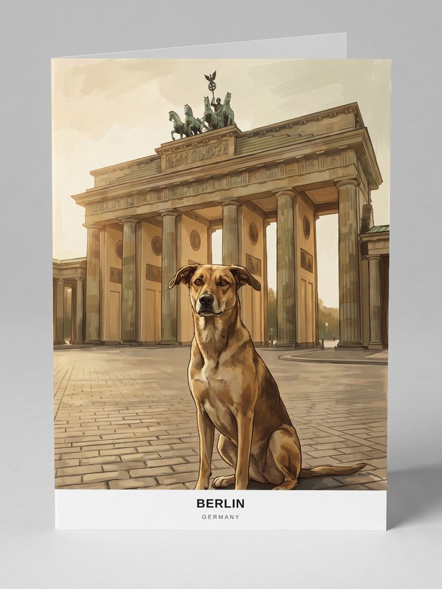 Berlin greeting card