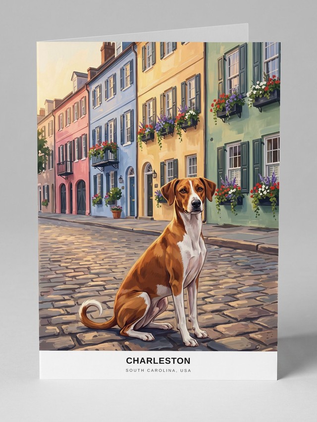 Charleston greeting card