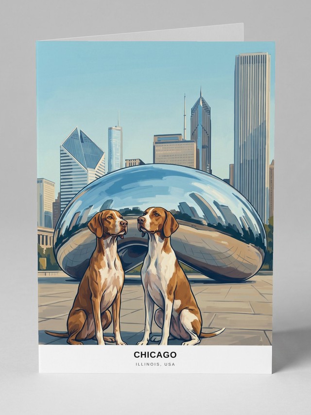 Chicago greeting card