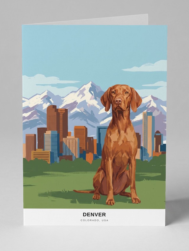 Denver greeting card