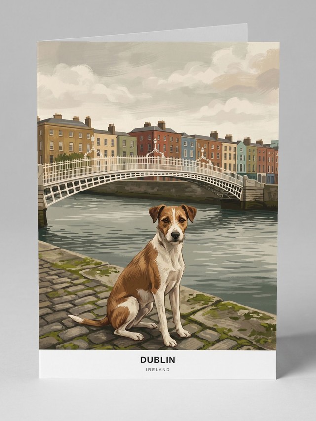 Dublin greeting card