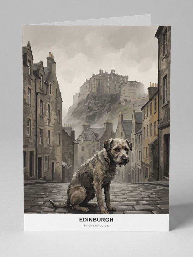 Edinburgh greeting card
