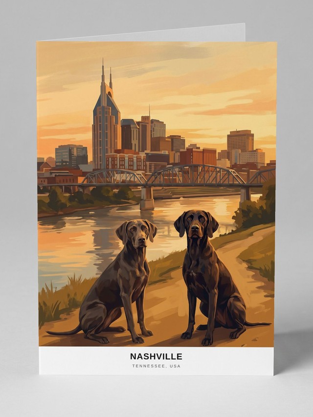 Nashville greeting card