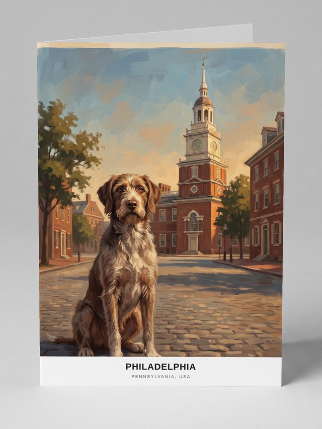 Philadelphia greeting card