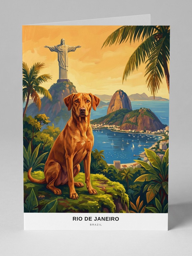 Rio de Janeiro greeting card