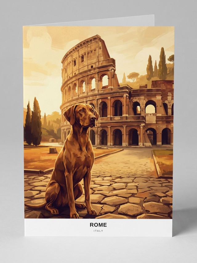 Rome greeting card