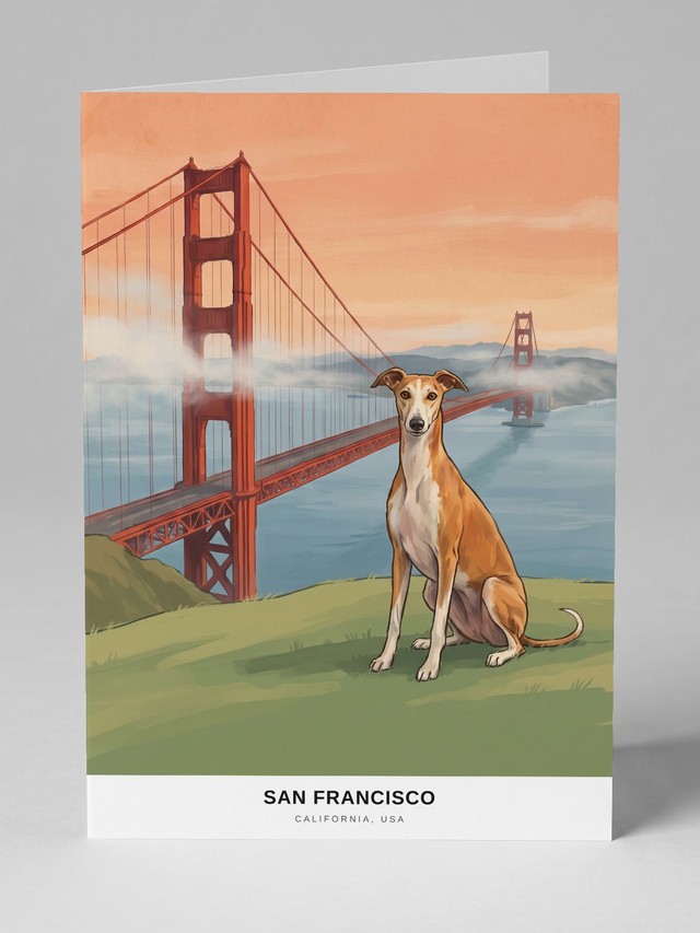 San Francisco greeting card