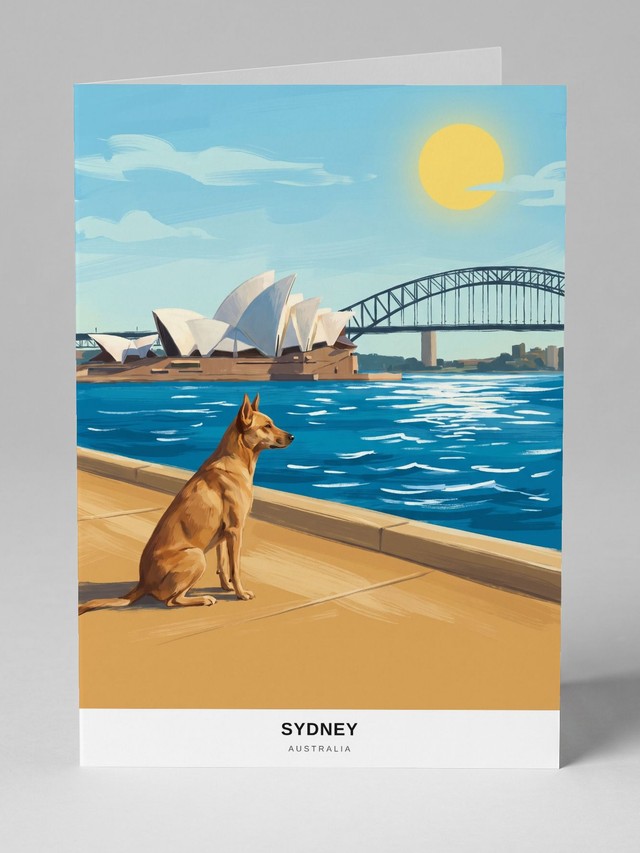 Sydney greeting card
